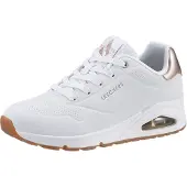 SKECHERS Urheilukengät 'Uno-Golden Air' kulta / valkoinen