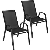 Springos 2 ulkotuolin setti GF0102, musta