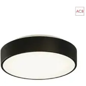ACB Dins LED kattovalaisin 24W IP44 32cm 2700-3000K musta