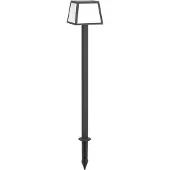 Eglo Aurinko-LED-polkujen valaisin Altilia, korkeus 106 cm, musta, anturi Altilia, Musta, Synteettinen materiaali, Moderni