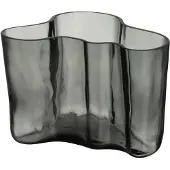 Iittala Alvar Aalto vaasi 140 mm Tummanharmaa