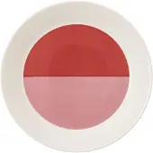 Arabia Vuokko Plate 21Cm 2-Väri Pink-Red - Pink - Ø 21 CM