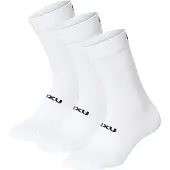 2XU Crew Socks 3 Pack - White - L