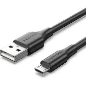 Vention Cable USB 2.0 to Micro-B 0.5m (black)