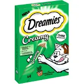 Dreamies 44x10g Creamy Snacks kissanminttu kissan välipala