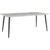 DOMUS Ruokapöytä Manny 59312680, 120x80 cm, valkoinen
