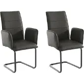 Loft 24 2:n ruokailutuolin setti Mitzi, harmaa
