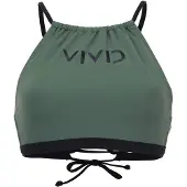 Vivid Bikinitoppi tummanvihreä / musta