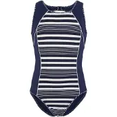 Vivid Uimapuku tummansininen / valkoinen