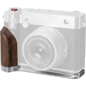 SmallRig 5265 L-Shape Mount Plate with Wooden Handle GFX100R Silver