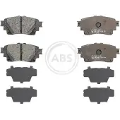 A.B.S. Jarrupalasarja (4kpl), levyjarru A.B.S. 35400