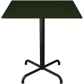 Houe , PICO Cafe-pöytä 70x70 cm, pohja 4 jalkaa Olive green