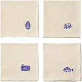 Midnatt Servietter, 4-Pak, Bell - Beige - 40X40CM