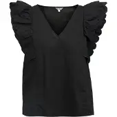 Object Objhope Papaya Nour S/S Top E Div - Black - 36
