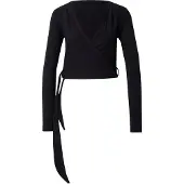 Aim'n Shape Seamless Wrap Long Sleeve - Black - XS