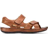Pikolinos for man. 06J-5818 Brown Tarifa leather sandals (44), Velcro, Casual