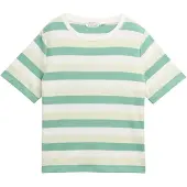 Tom Tailor Cotton Boxy Crew Neck Lyhythihainen T-paita