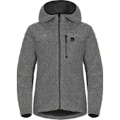 Urberg Women's Pile Hoodie Grey Melange Välikerrospuserot XXL
