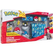 Pokémon Clip 'N' Go Olkalaukku Leikkisetti + Poképallo