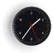 HAY Wall Clock seinäkello, musta