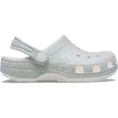 Crocs Classic Iridescent Glitter Cgt - Silver - 25/26