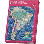 Water and Wines AB - Wine Puzzle Palapeli Etelä-Amerikka 1000 palaa