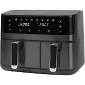 ProfiCook PC-FR 1295 H kaksinkertainen kuumailmafriteerauskeitin, 9 l, 2700 W