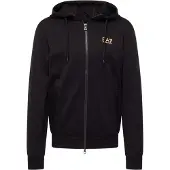EA7 for man. 8NPM33_PJVRZ Core Identity sweatshirt black (XS), Casual, Sport, Cotton, Multisport