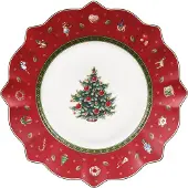Villeroy & Boch Toy's Delight lautanen Ø24,4 cm Valkoinen-punainen