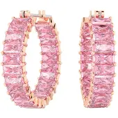 Swarovski Korvakoru 'Matrix' kulta / roosa