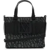 Armani Exchange Käsilaukku vaaleabeige / musta