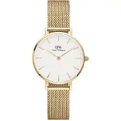 Daniel Wellington Petite 28 Evergold G White - Gold - 28 mm