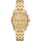 Michael Kors Analoginen kello 'RITZ' kulta