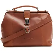 The Chesterfield Brand Wax Pull Up Lääkärilaukku Nahka 32 cm Ruskea