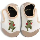 Filibabba Badesko Str. 28 -29 - Dino Beach - Cream - 28/29