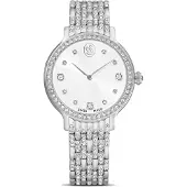 Swarovski Analoginen kello 'Imber' hopea
