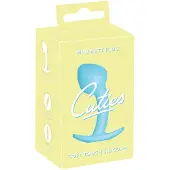 Cuties Mini - anustappi silikonista (sininen, 2,6 cm)