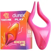 Durex Tease & Ride - klitorisvibraattori - pinkki