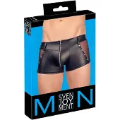 Svenjoyment Underwear - kiiltävä bokserit - musta - L