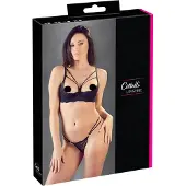 Cottelli collection Cottelli Pitsinen Half-Cup Alusasusetti - Black - L