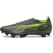 Puma Ultra 5 Carbon FG Audacity - Matta ikääntynyt hopea/Keltainen/Aurinko iski - Nurmi (FG), koko 42