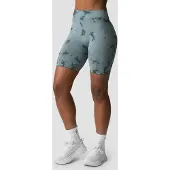 ICANIWILL Define Seamless Tie Dye Biker Shorts Stormy Blue