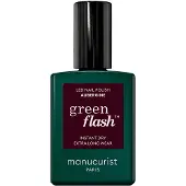 Manucurist Paris Green Flash Led Nail Polish Aubergine 15ml