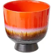 HK Living Retro kukkaruukku Ø20,5 cm Cherry red