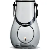 Holmegaard Design With Light -kynttilälyhty, smoke 16 cm