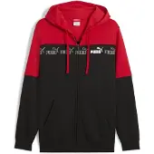 Puma Huppari Around The Block - Punainen/musta, koko Large