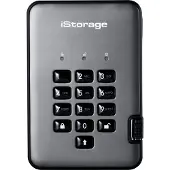 ISTORAGE diskAshur PRO² - hard drive - 4 TB - USB 3.1 - TAA Compliant - Ulkoiset kovalevyt - 4TB - Harmaa