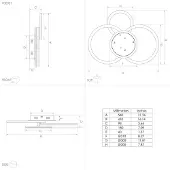 Eglo Parrapos-Z connect.z led 33W kattovalaisin