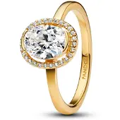 Pandora Timeless kullattu halosormus 163802C01-56
