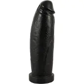 Realistixxx Real Giant - jättidildo - 30 cm (musta)